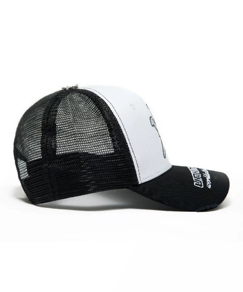 Unknown London ラインストーンブラックキャップ Unknown London ラインストーンブラックキャップ UNKNOWN LONDON