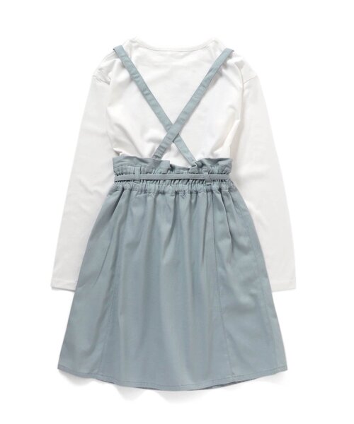 algy(アルジー)の「ロンT&ジャンスカセット(ジャンパースカート・キッズ・ミント/インディゴブルー/チェック・X-SMALL/XX-SMALL/MEDIUM/SMALL/XXX-SMALL)」の22枚目の写真