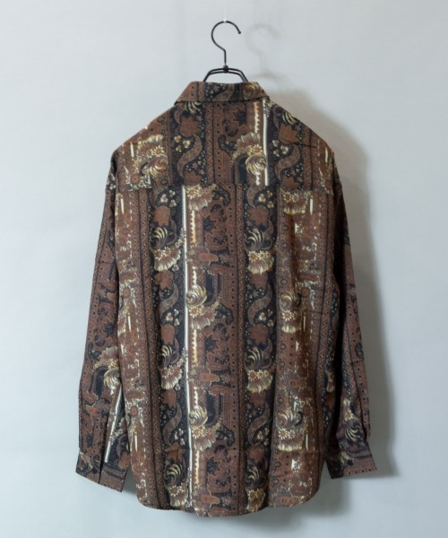 JACKROSE（ジャックローズ）の「JE RETRO PATTERN LS SHIRTS（シャツ/ブラウス・メンズ・ブラック/ダークブラウン/ベージュ/グレー/その他1/ストライプ/ブラック系その他2/ホワイト・M/L）」の12枚目の写真