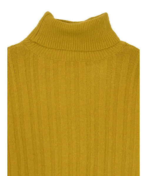 Ameri(アメリ)の「FLUFFY LOOSE KNIT TOP(ニット/セーター・レディース・オレンジ/マスタード/ブラック・FREE)」の16枚目の写真