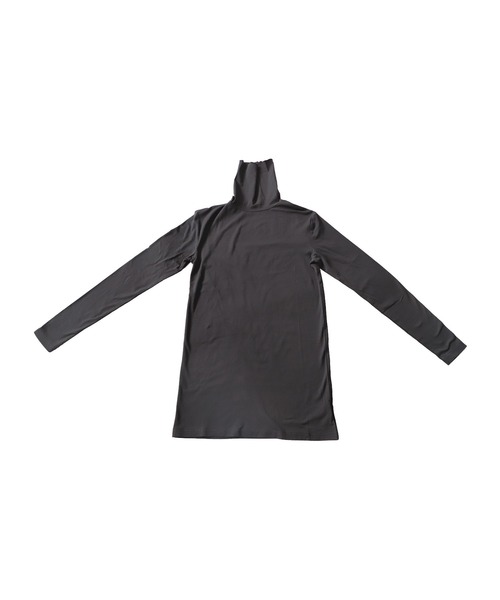 antiqua(アンティカ)の「ヒートハイネックメロウトップス(Tシャツ/カットソー・レディース・ホワイト系その他/カーキ/ブラック系その他/グレー・FREE/L)」の8枚目の写真