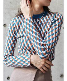 MURUA | ジオメタイトニット(ニット/セーター)