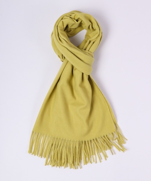 FUNALIVE（ファンアライブ）の「goods365select 洗えるカシミヤライクストールマフラー（ストール/ショール・レディース・ピンク/ブラック/ライトグレー/ライトブルー/ライトブラウン/ピンク系/グレイッシュベージュ/ベージュ/グリーン系/ライトグリーン・FREE）」の7枚目の写真