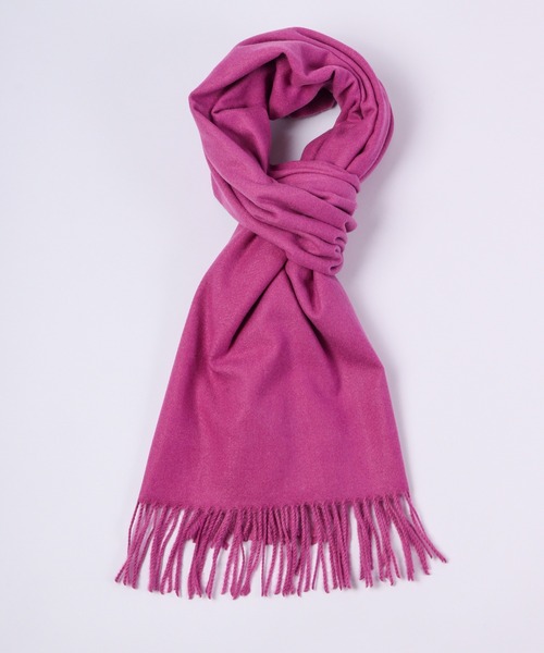 FUNALIVE（ファンアライブ）の「goods365select 洗えるカシミヤライクストールマフラー（ストール/ショール・レディース・ピンク/ブラック/ライトグレー/ライトブルー/ライトブラウン/ピンク系/グレイッシュベージュ/ベージュ/グリーン系/ライトグリーン・FREE）」の10枚目の写真