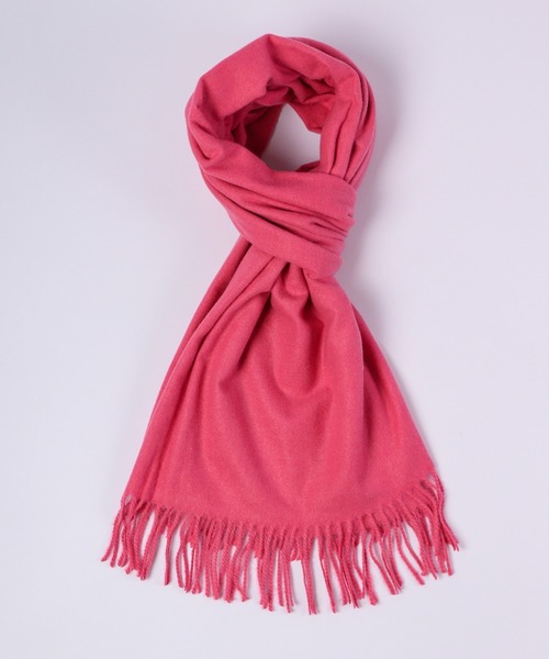 FUNALIVE（ファンアライブ）の「goods365select 洗えるカシミヤライクストールマフラー（ストール/ショール・レディース・ピンク/ブラック/ライトグレー/ライトブルー/ライトブラウン/ピンク系/グレイッシュベージュ/ベージュ/グリーン系/ライトグリーン・FREE）」の9枚目の写真