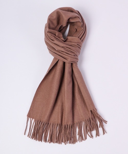 FUNALIVE（ファンアライブ）の「goods365select 洗えるカシミヤライクストールマフラー（ストール/ショール・レディース・ピンク/ブラック/ライトグレー/ライトブルー/ライトブラウン/ピンク系/グレイッシュベージュ/ベージュ/グリーン系/ライトグリーン・FREE）」の3枚目の写真