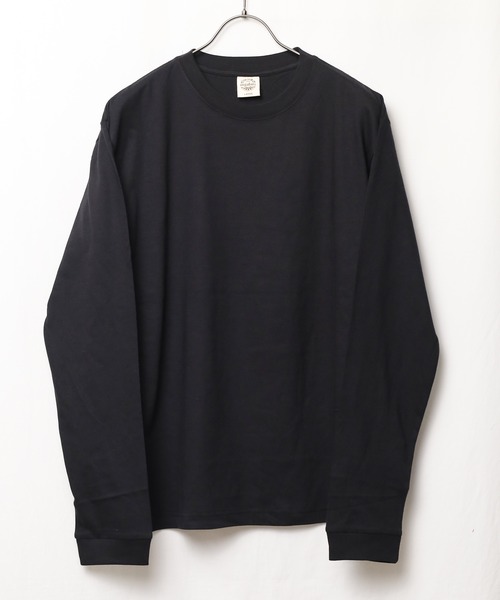 NO WAY(ノーウェイ)の「/オーガニックコットン/ロングスリーブTシャツ(Tシャツ/カットソー・メンズ・スミクロ/グレイッシュベージュ/ナチュラル・LARGE/MEDIUM/SMALL)」の5枚目の写真