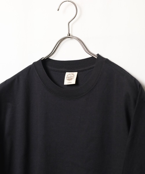 NO WAY(ノーウェイ)の「/オーガニックコットン/ロングスリーブTシャツ(Tシャツ/カットソー・メンズ・スミクロ/グレイッシュベージュ/ナチュラル・LARGE/MEDIUM/SMALL)」の6枚目の写真