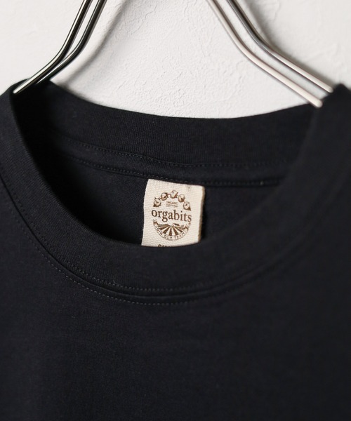 NO WAY(ノーウェイ)の「/オーガニックコットン/ロングスリーブTシャツ(Tシャツ/カットソー・メンズ・スミクロ/グレイッシュベージュ/ナチュラル・LARGE/MEDIUM/SMALL)」の10枚目の写真