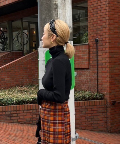 AMAIL（アマイル）の「Fashionable grape knit（ニット/セーター・レディース・ブラック/レッド/ブルー/パープル/グレー・FREE）」の2枚目の写真