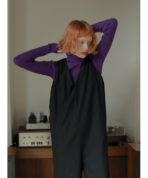 AMAIL（アマイル）の「Fashionable grape knit（ニット/セーター・レディース・ブラック/レッド/ブルー/パープル/グレー・FREE）」の9枚目の写真