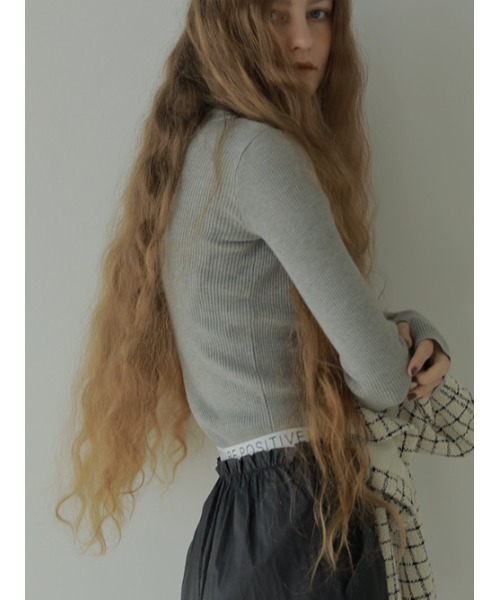 AMAIL（アマイル）の「Fashionable grape knit（ニット/セーター・レディース・ブラック/レッド/ブルー/パープル/グレー・FREE）」の15枚目の写真