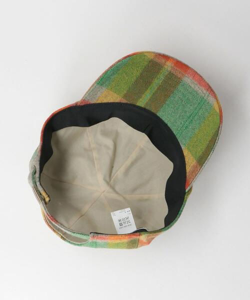 BEAUTY&YOUTH UNITED ARROWS（ビューティーアンドユースユナイテッドアローズ）の「チェック キャップ（キャップ・レディース・オリーブ/グレー・FREE）」の20枚目の写真