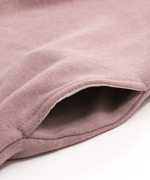 Seraph（セラフ）の「裏シャギーパーカーワンピース_あったか（ワンピース・キッズ・ベージュ/グリーン/ピンク・90/130/80/95/120/140/100/110）」の4枚目の写真