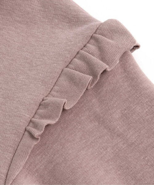 Seraph（セラフ）の「裏シャギーパーカーワンピース_あったか（ワンピース・キッズ・ベージュ/グリーン/ピンク・90/130/80/95/120/140/100/110）」の5枚目の写真