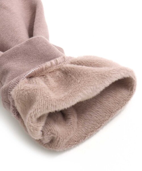 Seraph（セラフ）の「裏シャギーパーカーワンピース_あったか（ワンピース・キッズ・ベージュ/グリーン/ピンク・90/130/80/95/120/140/100/110）」の13枚目の写真