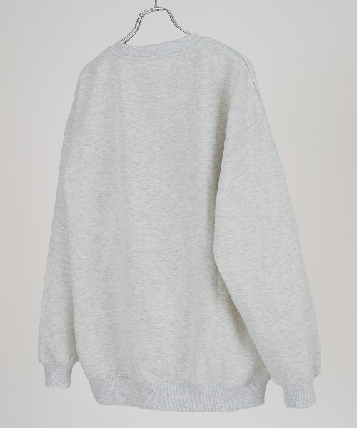 improves（インプローブス）の「PETTYWOLF サガラ刺繍 クルーネック トレーナー（スウェット・メンズ・グリーン/レッド/ネイビー/グレー・LARGE/MEDIUM）」の22枚目の写真