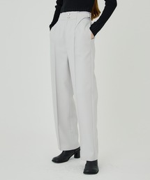 UNITED TOKYO | ターンベルトストレートパンツ(スラックス)