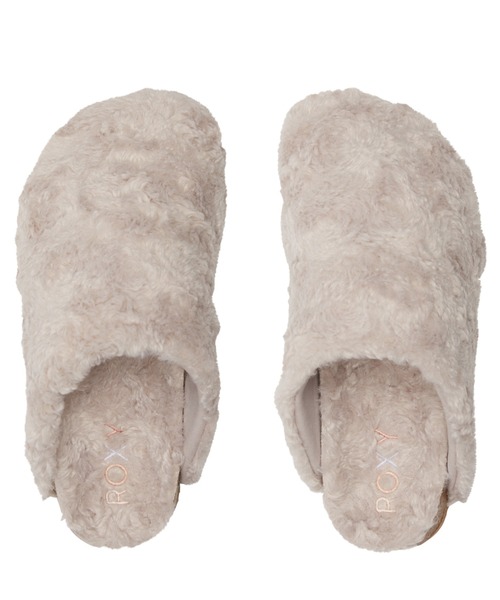 ROXY(ロキシー)の「ALANA MULE/ロキシーもこもこクロックサンダル(サンダル・レディース・ホワイト/ブラック・23cm/24cm/25cm)」の3枚目の写真