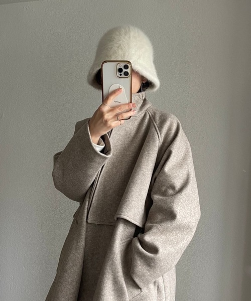 wee9s（ウィークス）の「shaggy far bucket hat / シャギーファーバケットハット（ハット・レディース・ホワイト/ベージュ/ブラック・FREE）」の17枚目の写真