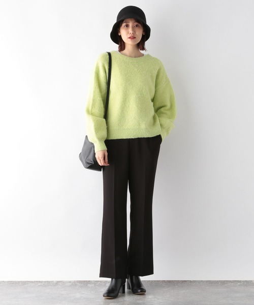 GLOBAL WORK(グローバルワーク)の「2WAYシャギーカーデ*スカートセット/123388(ワンピース・レディース・ライトブルー/ベージュ/オレンジ/グリーン系その他・FREE)」の14枚目の写真