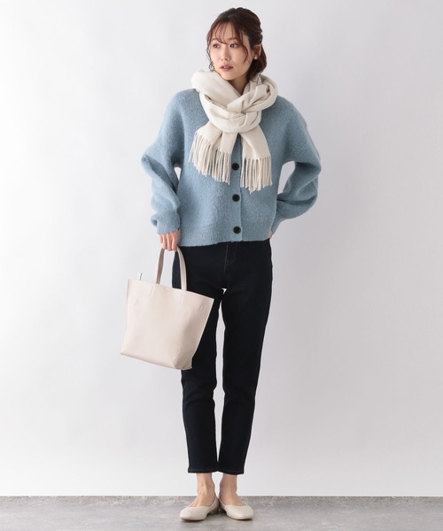 GLOBAL WORK(グローバルワーク)の「2WAYシャギーカーデ*スカートセット/123388(ワンピース・レディース・ライトブルー/ベージュ/オレンジ/グリーン系その他・FREE)」の21枚目の写真