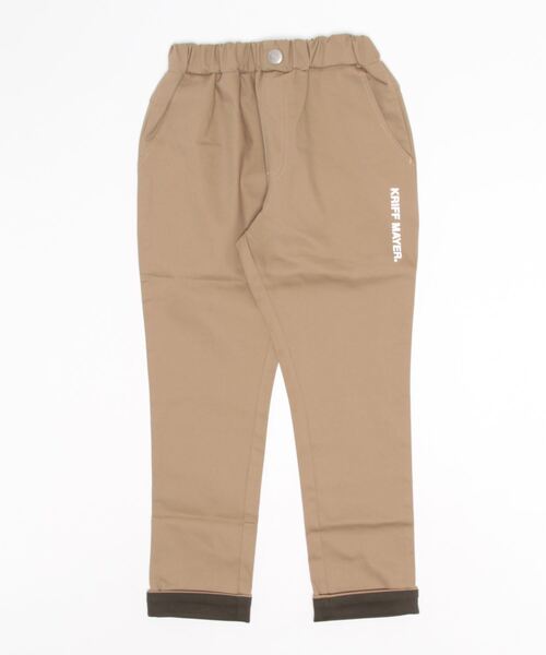 KRIFF MAYER Kid's Collection（クリフメイヤーキッズコレクション）の「ロールアップ配色パンツ（その他パンツ・キッズ・ダークグレー/ネイビー/ベージュ/チャコール/カーキ・120/130/140/150/160/170）」の11枚目の写真