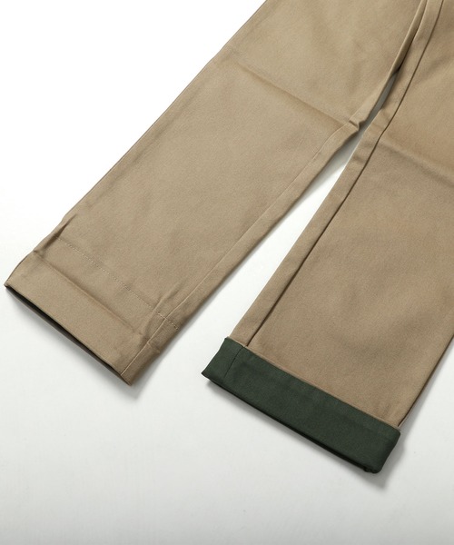 KRIFF MAYER Kid's Collection（クリフメイヤーキッズコレクション）の「ロールアップ配色パンツ（その他パンツ・キッズ・ダークグレー/ネイビー/ベージュ/チャコール/カーキ・120/130/140/150/160/170）」の14枚目の写真