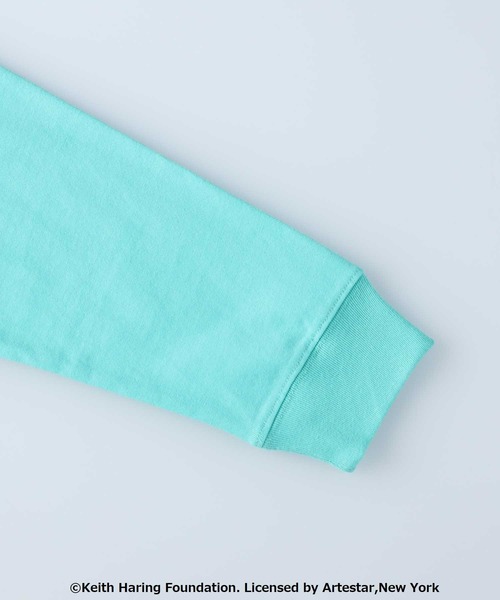 Right-on（ライトオン）の「アートグラフィックロンＴ（Tシャツ/カットソー・メンズ・ホワイト/ブラック/ターコイズブルー・M/L/XL）」の13枚目の写真