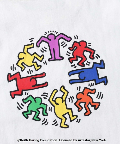 Right-on（ライトオン）の「アートグラフィックロンＴ（Tシャツ/カットソー・メンズ・ホワイト/ブラック/ターコイズブルー・M/L/XL）」の7枚目の写真