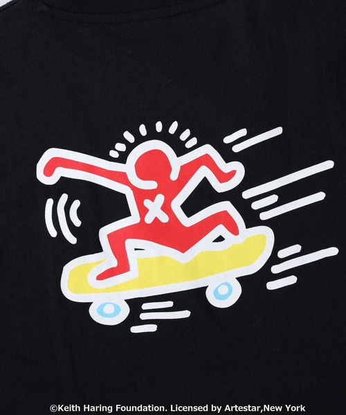 Right-on（ライトオン）の「アートグラフィックロンＴ（Tシャツ/カットソー・メンズ・ホワイト/ブラック/ターコイズブルー・M/L/XL）」の9枚目の写真