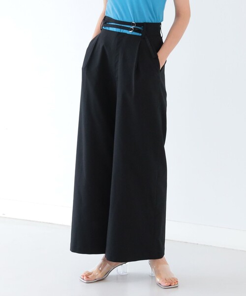 Ray BEAMS(レイビームス)の「Ray BEAMS / ウエスト ベルト パンツ(その他パンツ・レディース・ブラック/ブラウン系その他3・0/1)」の7枚目の写真