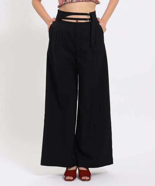 Ray BEAMS(レイビームス)の「Ray BEAMS / ウエスト ベルト パンツ(その他パンツ・レディース・ブラック/ブラウン系その他3・0/1)」の12枚目の写真