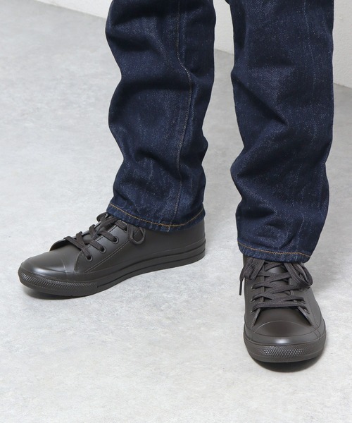 AAA+(サンエープラス)の「防水設計 ハイカットレインスニーカー(レインシューズ・メンズ・ブラック/ダークブラウン・M/S/L/LL)」の7枚目の写真