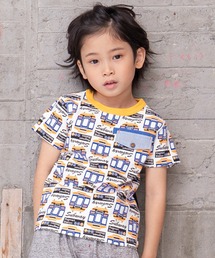 RAGMART（ラグマート）の「電車総柄プリントTシャツ（Tシャツ/カットソー・キッズ）」