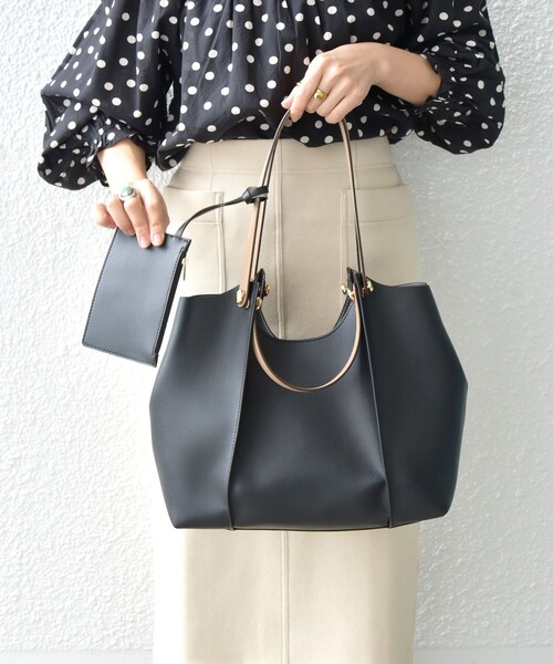 WEB限定】SHIPS any: 2WAY ハンドル トートバッグ（トートバッグ