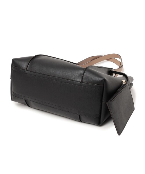 SHIPS any（シップス エニィ）の「【WEB限定】SHIPS any: 2WAY ハンドル トートバッグ（トートバッグ・レディース・ブラック/ベージュ/ナチュラル/ライトブルー・ONE SIZE）」の18枚目の写真