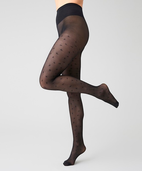 SWEDISH STOCKING(スウェディッシュストッキングス)の「Alex Bird Tights BLACK(タイツ/ストッキング・レディース・ブラック・S/M)」の3枚目の写真