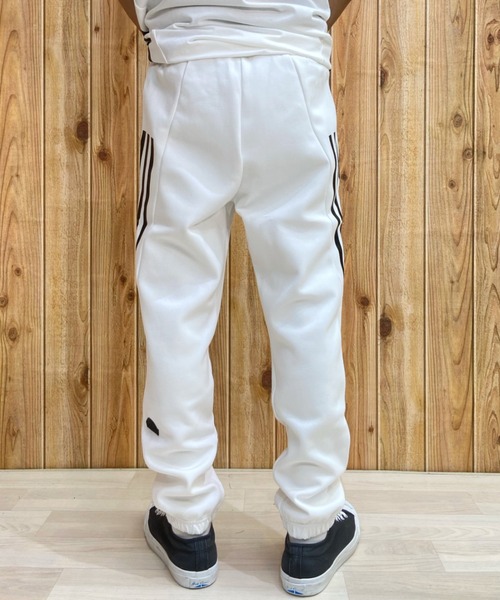 アディダス Adidas スリーストライプスパンツ　ホワイト　W85 セール】adidas/アディダス スリーストライプス スウェット