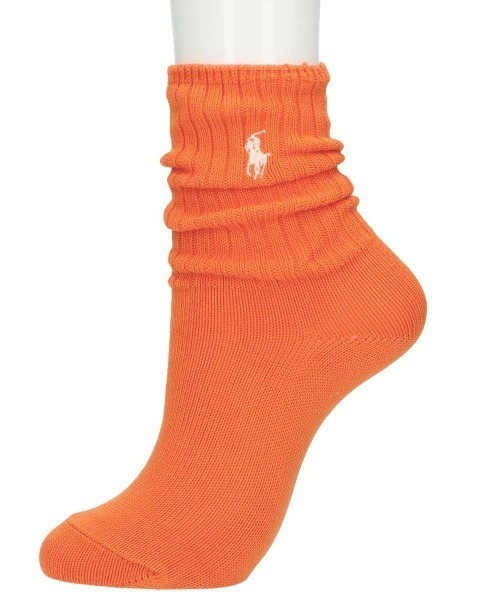POLO RALPH LAUREN（ポロ ラルフ ローレン）の「POLO RALPH LAUREN レディース ワンポイント 22cm丈 ローゲージ リブソックス 03207538（ソックス/靴下・レディース・ネイビー/ピンク系その他/モスグリーン/パープル系その他/ライトグレー/ダークオレンジ/ブルー系その他/オフホワイト/ブラック/イエロー系その他/グリーン系その他/ダークブルー/マルーン/コバルトブルー/イエロー系その他2/グリーン・22-24cm）」の16枚目の写真