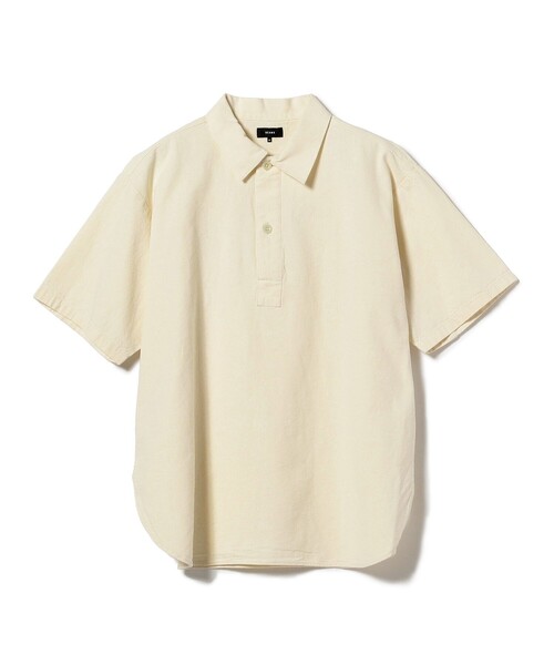 BEAMS（ビームス）の「BEAMS / イージーフィット プルオーバー ミリタリーシャツ（シャツ/ブラウス・メンズ・ブルー/ナチュラル/オリーブ・S/M/L/XL）」の10枚目の写真