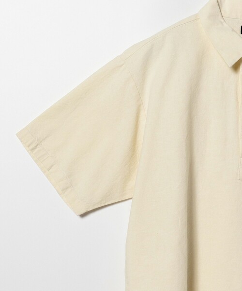 BEAMS（ビームス）の「BEAMS / イージーフィット プルオーバー ミリタリーシャツ（シャツ/ブラウス・メンズ・ブルー/ナチュラル/オリーブ・S/M/L/XL）」の12枚目の写真