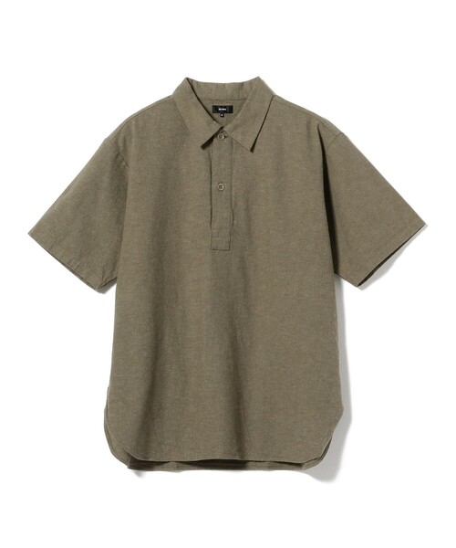 BEAMS（ビームス）の「BEAMS / イージーフィット プルオーバー ミリタリーシャツ（シャツ/ブラウス・メンズ・ブルー/ナチュラル/オリーブ・S/M/L/XL）」の16枚目の写真