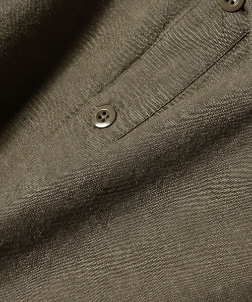 BEAMS（ビームス）の「BEAMS / イージーフィット プルオーバー ミリタリーシャツ（シャツ/ブラウス・メンズ・ブルー/ナチュラル/オリーブ・S/M/L/XL）」の18枚目の写真