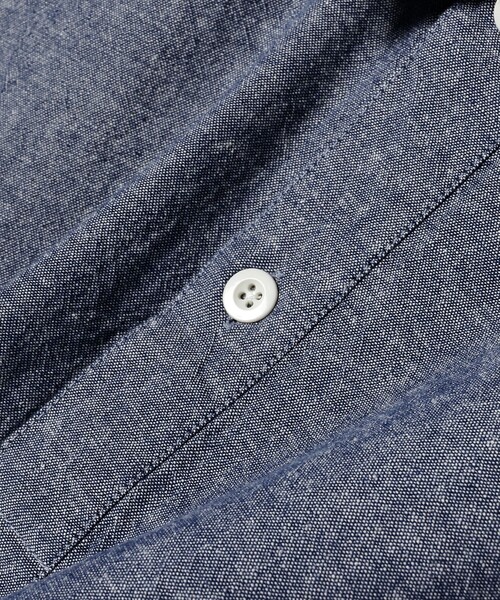 BEAMS（ビームス）の「BEAMS / イージーフィット プルオーバー ミリタリーシャツ（シャツ/ブラウス・メンズ・ブルー/ナチュラル/オリーブ・S/M/L/XL）」の21枚目の写真