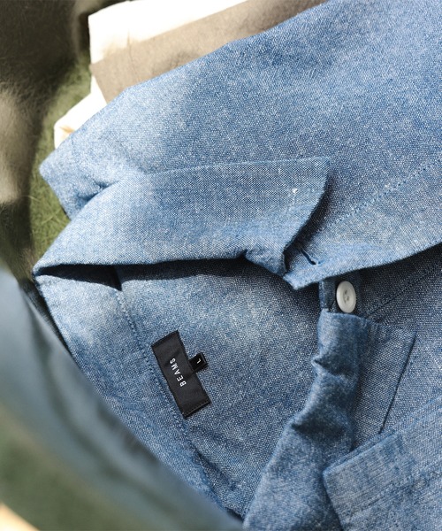 BEAMS（ビームス）の「BEAMS / イージーフィット プルオーバー ミリタリーシャツ（シャツ/ブラウス・メンズ・ブルー/ナチュラル/オリーブ・S/M/L/XL）」の3枚目の写真