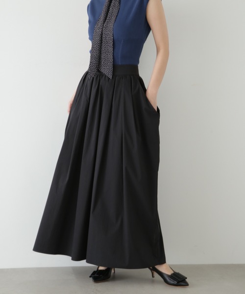 JILL STUART(ジルスチュアート)の「◆コクーンシルエットスカート(スカート・レディース・ブラック/ブルー/ピンク・0/2)」の2枚目の写真