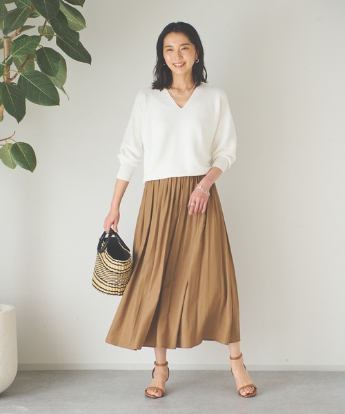 RIVE DROITE（リヴドロワ）の「バックスタイルも決まる/カーブストラップサンダル（サンダル・レディース・ブラウン/ブラック・S/M/L）」の13枚目の写真