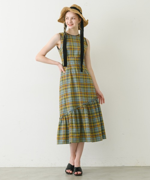 idem(イデム)の「ribbon straw hat/リボン付きストローハット(ハット・レディース・ベージュ/ベージュ系その他・FREE)」の19枚目の写真