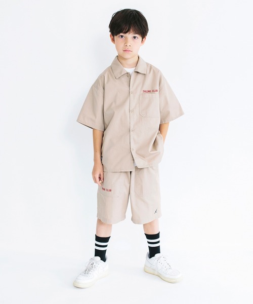 NAUTICA(ノーティカ)の「【NAUTICA/ノーティカ/セットアップ対応】ライトツイルハーフパンツ(その他パンツ・キッズ・ベージュ/チャコールグレー・XL/L/S/M/XS)」の10枚目の写真